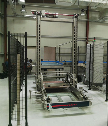 Depallettizzatore dal basso - FL-018 - F.B.L. Food Machinery S.r.l. - per l'industria alimentare e delle bevande / di lattine per prodotti alimentari / per scatole