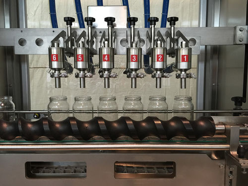 Riempitrice per contenitori in vetro - FL-D.L.M - F.B.L. Food Machinery S.r.l. - per crema / per liquidi / per alimenti