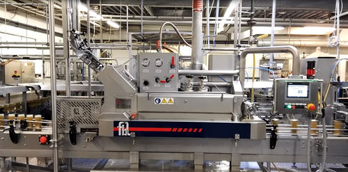 Tappatrice lineare - FL-350 - F.B.L. Food Machinery S.r.l. - sottovuoto / automatica / per contenitori in vetro