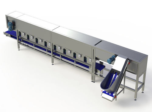 Affettatrice per verdure - Sushi chef - Finis Foodprocessing Equipment B.V. - automatica / da terra / in continuo