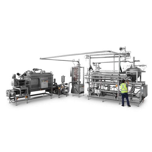 Cuocitore industriale a vapore - RotaTherm® ASEPTIC - Gold Peg International Pty Ltd - continuo / per formaggi / per pasta