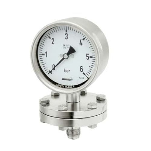 Micromanometro differenziale - PC series - Hengesbach GmbH & Co. KG - con quadrante / filettato / G 1/2
