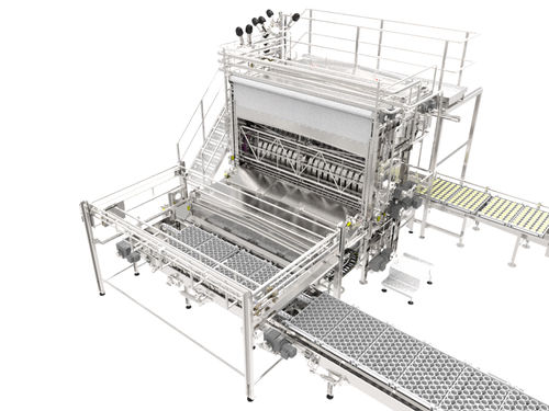 Riempitrice automatica - MR - LTH Dresden Niederlassung der ALPMA GmbH - per stampi / per latticini / per l'industria agroalimentare