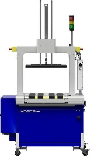 Reggiatrice completamente automatica - SoniXs P7-Connect B - Mosca GmbH - automatica / per nastro in PP-PET / per nastri in poliestere