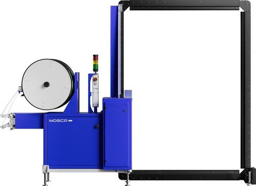 Reggiatrice automatica - SoniXs MS-6 KR-OV - Mosca GmbH - macchina / per telai / per nastro in PP-PET