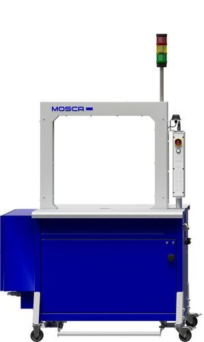Reggiatrice completamente automatica - SoniXs P7-Connect T - Mosca GmbH - per nastri in polipropilene / per l'industria dell'imballaggio / per la logistica