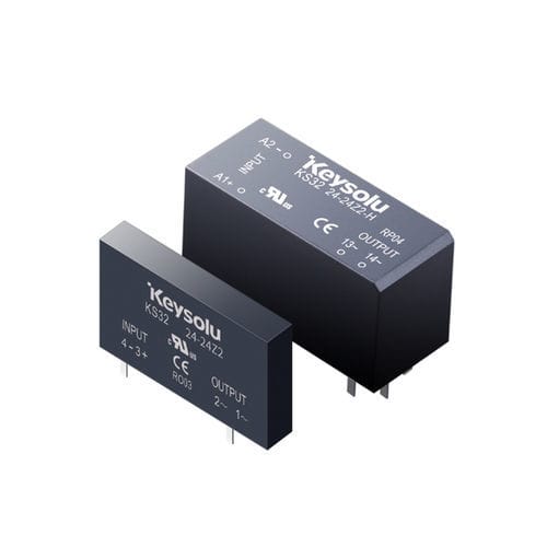 Relè statico 24 VDC - KS32(AC) - Xiamen Jinxinrong Electronics Co., Ltd. - 12 VDC / su guida DIN