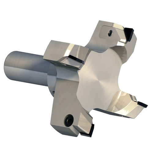 Fresa a inserti - FPS300500 series - Microtech - integrale / PCD / per macchine CNC