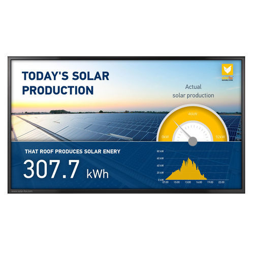 Display per impianti fotovoltaici - SF-300 series - SOLARFOX® |  SOLEDOS GmbH - LED / IPS / 3840 x 2160