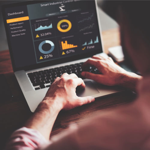 Modulo software di gestione - Web dashboard - gbo datacomp - di visualizzazione / di regolazione / per reportistica
