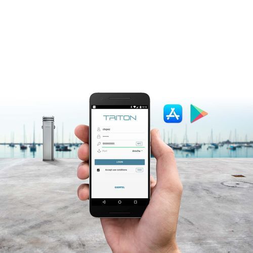 Applicazione mobile di gestione - TRITON  - Gsertel - di connettività / di comunicazione / Androïd