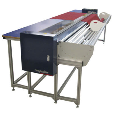 Macchina da taglio a lama rotativa - Multicut - Impulsa - ad ultrasuoni / per materiale tessile / combinata