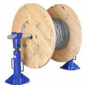 Cric a bottiglia - 100-3 - Cable Drum jacks - meccanico / per applicazioni di sollevamento / per torrette