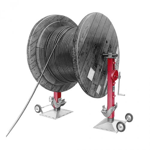 Cric a cremagliera - HA-230747-K - Cable Drum jacks - meccanico / per torrette / per applicazioni di sollevamento