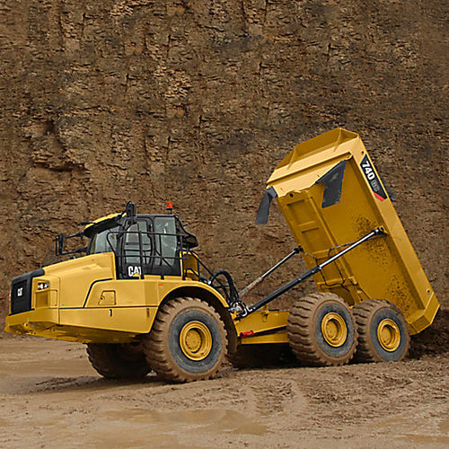 Dumper articolato - 740 GC - Caterpillar Equipment - diesel / per cantiere