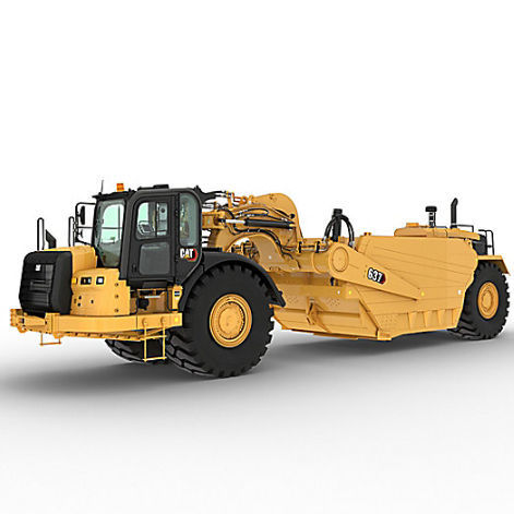 Motoscraper - 637 - Caterpillar Equipment