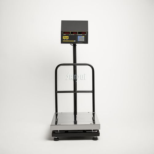 Bilancia a piattaforma - SAN-173 - Sansui Electronics Private Limited - contapezzi / con display LED / in acciaio inossidabile