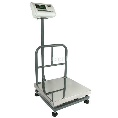 Bilancia a piattaforma - EWS SPP EPL series - Sansui Electronics Private Limited - kg / con display LCD / in plastica