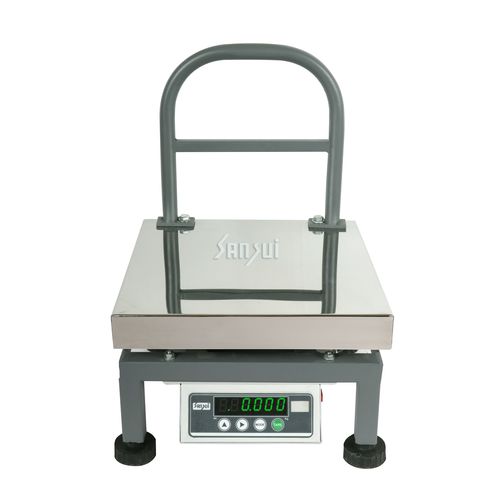 Bilancia a piattaforma - EWS SPP 60 EFMS TINY PR - Sansui Electronics Private Limited - kg / a doppio display / portatile