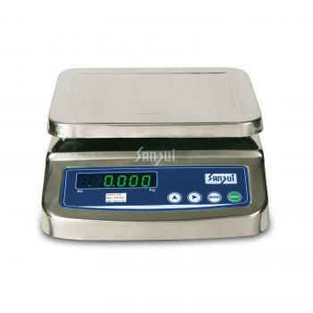 Bilancia a piattaforma - EWS SSP 20 EMSS MEDIUM - Sansui Electronics Private Limited - da banco commerciale / kg / con display LCD