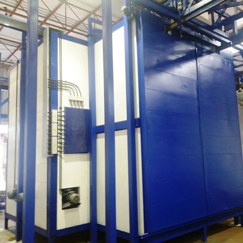 Forno a camera - VMBFO - VOGAMAKINA INDUSTRIAL PLANTS COMPANY Ltd. - per essiccazione / di cottura / di verniciatura a polvere
