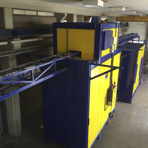 Linea di verniciatura a polvere - SEMIAUTO - VOGAMAKINA INDUSTRIAL PLANTS COMPANY Ltd.