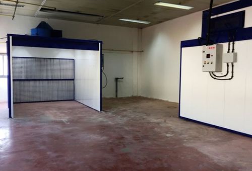 Cabina di verniciatura pittura fresca - VMDSB - VOGAMAKINA INDUSTRIAL PLANTS COMPANY Ltd. - aperta / chiusa / a filtro