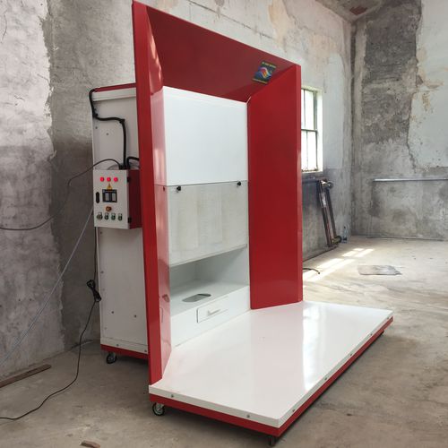 Cabina di verniciatura a polvere aperta - VFDK - VOGAMAKINA INDUSTRIAL PLANTS COMPANY Ltd. - per pezzi di ricambio / per filtri a cartuccia / manuale