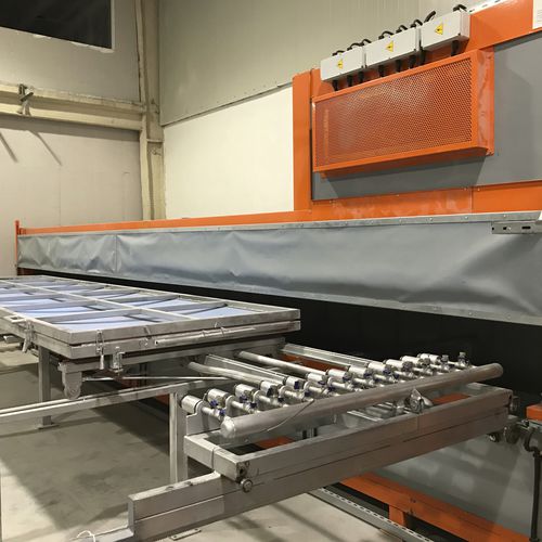 Forno di sublimazione - VMWOOD - VOGAMAKINA INDUSTRIAL PLANTS COMPANY Ltd. - elettrico / per profilati in alluminio / imitazione legno