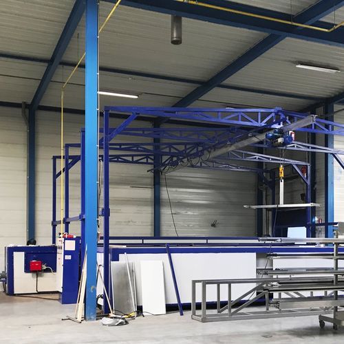 Unità di ricoprimento per immersione in linea - CRFREE - VOGAMAKINA INDUSTRIAL PLANTS COMPANY Ltd. - manuale / semiautomatica