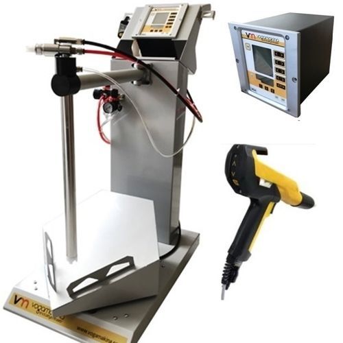 Macchina di verniciatura a polvere per profilati in alluminio - VG1E-VN - VOGAMAKINA INDUSTRIAL PLANTS COMPANY Ltd. - con pistola elettrostatica / a regolazione digitale / manuale