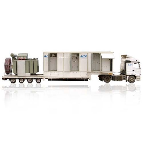 Sottostazione mobile - SMS-2 Series - Aktif Muhendislik Dis Tic. AS. - per distribuzione elettrica / per trasformatore media tensione / da esterno