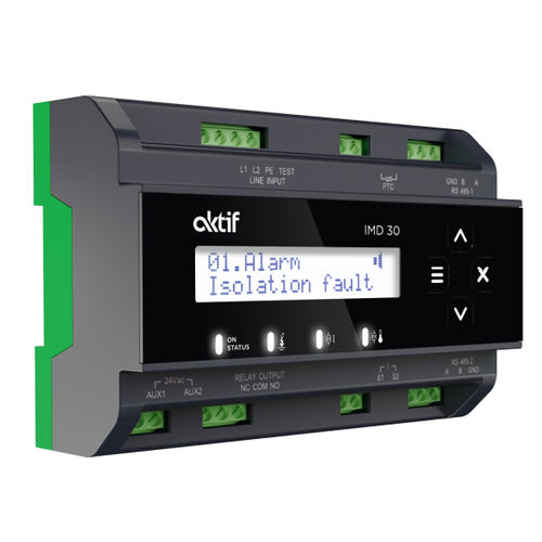 Controllore di isolamento con localizzazione dei difetti d’isolamento - IMD 30 - Aktif Muhendislik Dis Tic. AS. - NC / NA / Modbus RTU