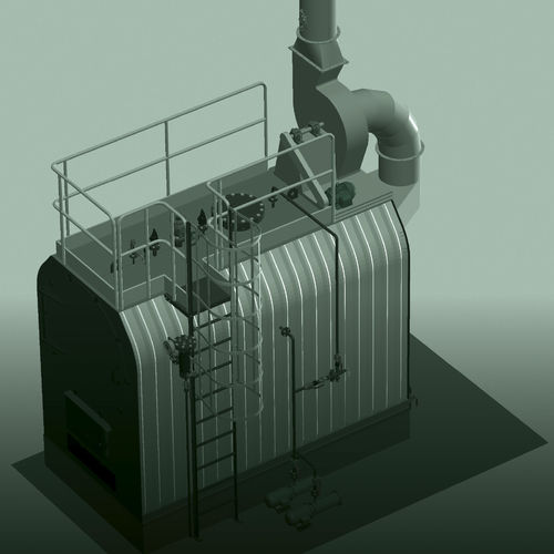 Caldaia a vapore saturo - VULCANO series - Engeman Steam Boilers LTda - a legna / compatta