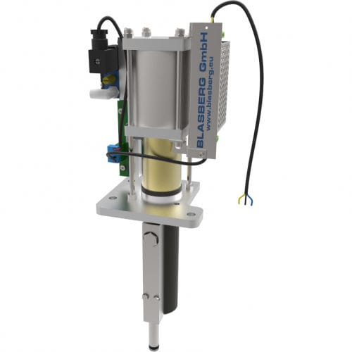 Pompa per adesivi - BB3970-E-141-U - Blasberg GmbH - con attuatore elettrico / industriale / a doppio effetto