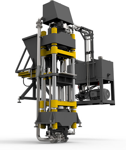 Pressa idraulica - 400D - Titan Machinery LP - di formatura / di produzione / per piante di mattoni