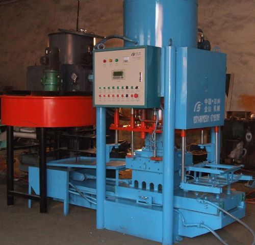 Pressa idraulica - 320W - Titan Machinery LP - di formatura / di produzione / per piante di mattoni