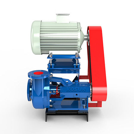 Pompa centrifuga - Kosun - per fanghi / con motore elettrico / per trattamento delle acque reflue