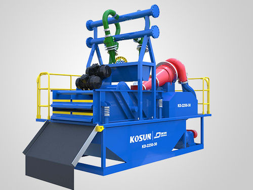 Separatore per fanghi - KD-250 - Kosun - di sabbia / inerziale / per cantiere di costruzione