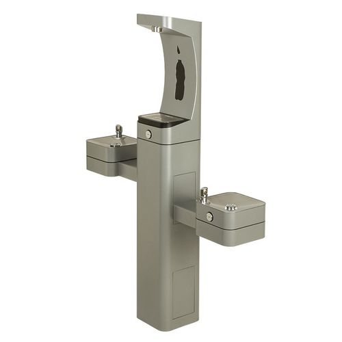 Distributore d'acqua per riempimento di bottiglie - 3612 - Haws Corporation - in acciaio inossidabile / da esterno