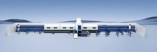 Macchina da taglio laser a fibra - TX series - Han's Laser - rotativa / per alluminio / per acciaio