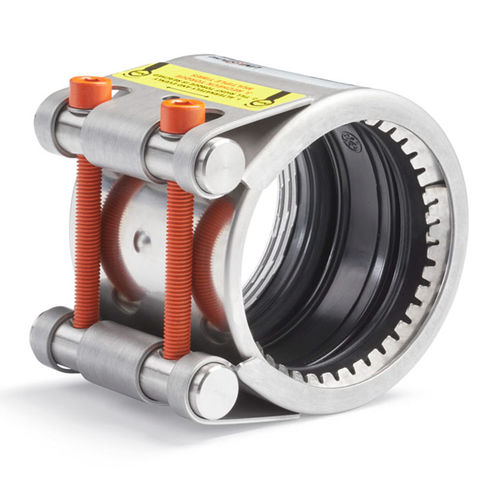 Connettore per tubi rotondo - CGS10A4E72-80 - PEWOBAR GmbH - in plastica / in acciaio / in PVC