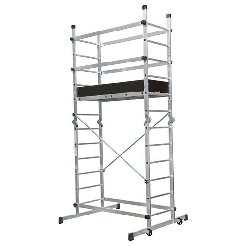 Ponteggio fisso - AOB7-206 - CAGSAN  LADDERS - per facciata / modulare