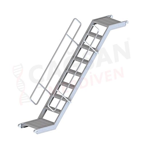 Scala da appoggio in alluminio - Protube L  - CAGSAN  LADDERS - semplice