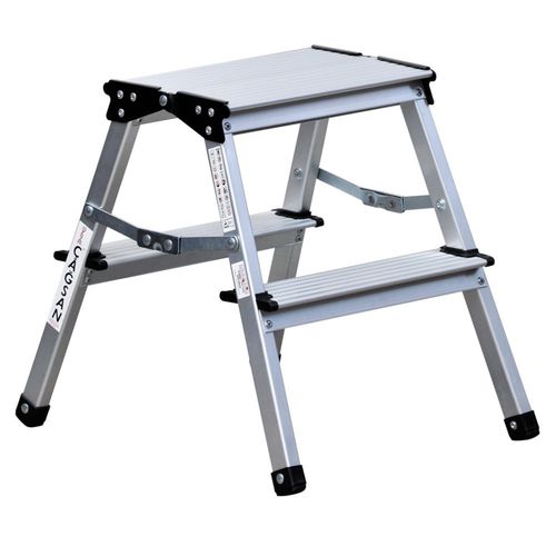 Scaletta in alluminio - OL  - CAGSAN  LADDERS - con gradini rivettati