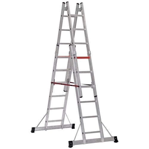 Scala da appoggio in alluminio - TA00x  - CAGSAN  LADDERS - pieghevole / telescopica / a piattaforma