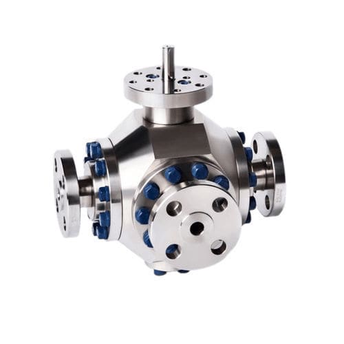 Valvola a sfera - V series - ERREESSE srl - a leva / di miscelazione / con deviatore