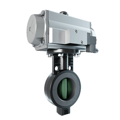Valvola a farfalla - AK/DVGW-SSK - Herberholz GmbH - con attuatore elettrico / di arresto / per gas