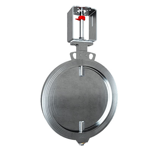 Valvola a farfalla - RD  - Herberholz GmbH - a comando pneumatico / di controllo / per gas