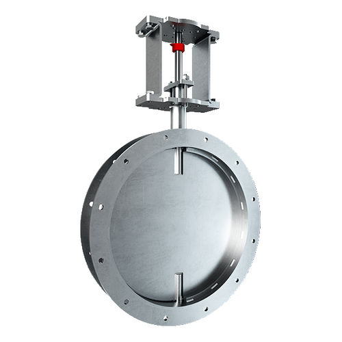Valvola a farfalla - LDKF - Herberholz GmbH - a comando pneumatico / a flangia di montaggio / per attuatore